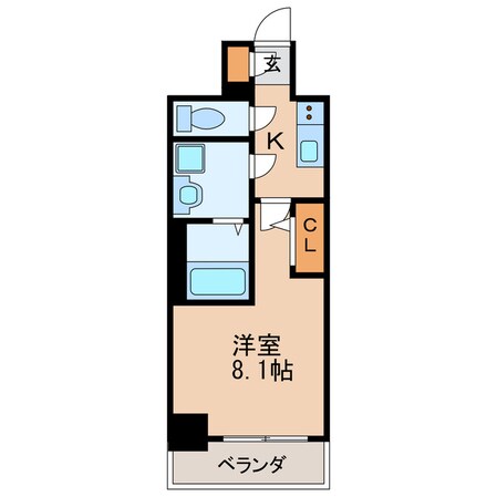 エスリード新栄マルスの物件間取画像